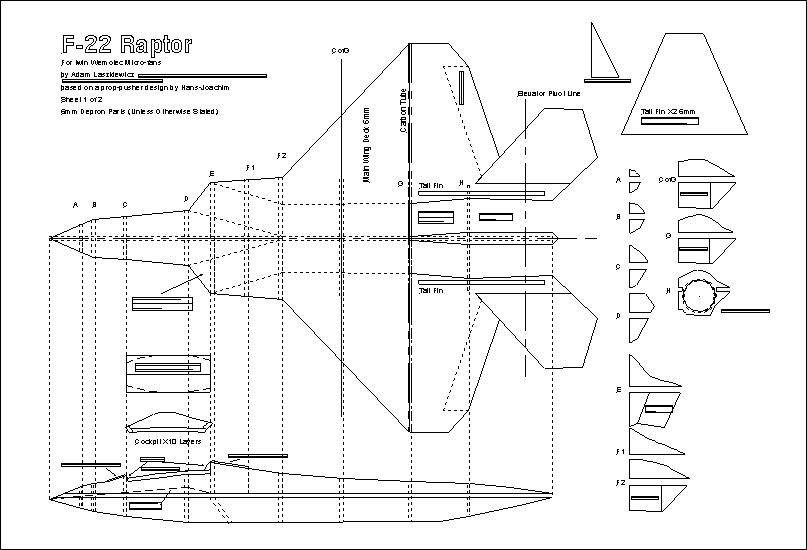 foam plane plans